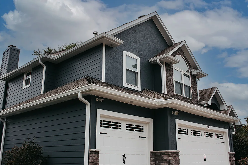 Dallas–Fort Worth home with newly installed lap siding and white trim